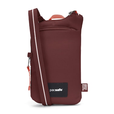 Pacsafe Go Anti-Theft Tech Crossbody Bag ( 0.2 Litres) Garnet Red 35175345