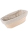 Waglos Bread Proofing Baskets Set of 1 10 inch Oval Shaped Dough Proofing Bowls w/Liners Perfect for Professional &amp; Home Sourdough Bread Baking