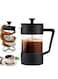French Press Coffee Maker Coffee Tea Kettle 1 Liter Insulated Piston Tea Pot Cafetiere Coffee Cup with Filter 304 Stainless Steel Borosilicate Glass Coffee Press Durable Heat Resistant (1000ML, 34 OZ)