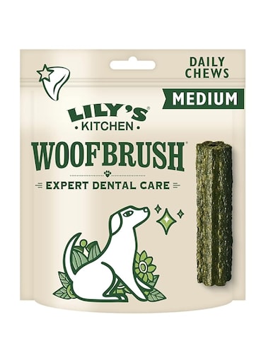Lily's Kitchen Woofbrush Dental Dog Chews Bulk Pack - MEDIUM