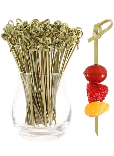 PCS Cocktail Picks, 4.7 Inch Toothpicks for Appetizers,Fancy Tooth Picks for Drinks,Fruit,Charcuterie,Cocktail Garnish Accessories
