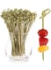 PCS Cocktail Picks, 4.7 Inch Toothpicks for Appetizers,Fancy Tooth Picks for Drinks,Fruit,Charcuterie,Cocktail Garnish Accessories