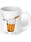 InstaMugs 1 Mug - &quot;Chai Addict&#39;s Mug&quot; Hand Illustrated Desi Fun Mug - Perfect for your cuppa Coffee, Tea, Karak, Milk, Cocoa or whatever Hot or Cold Beverage you Drink! - 11 Oz - White Colour