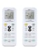 HBSTUDIO Universal Air Conditioner Remote Control,LCD A/C Conditioning Controller 1000 in 1,Match 99% of air conditioners(2Pcs)