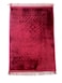 Set of 2-Prayer Mat Soft And Thick (Size-120x80cm) Islamic Prayer Rug Musallah, Color Red