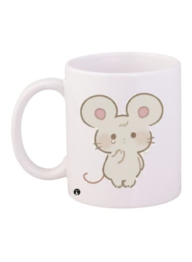 Printed Coffee Mug White