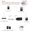 Wireless Microphone, UHF Wireless Microphone, 50m Wireless Transmission, for Tourist Guide/Teaching Speeches