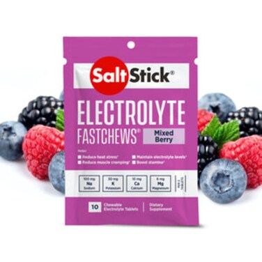 Saltsticks Electrolytes Fastchews, Mixed Berry, 10 Chewable Tablets