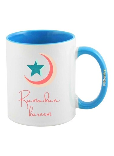Ramadan Kareem Coffee Mug Blue/White