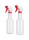 Didome 2 Pack Spray Bottles Heavy Duty No Leak Empty Refillable Spray Water Bottle Mist Stream for Iron/Cleaning/Gardening/Saloons/Plant 550ML (Red)