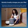 Blueair Genuine Prefilter Fabric Cover For Blue Max 3350I Air Purifier In Seabed Blue