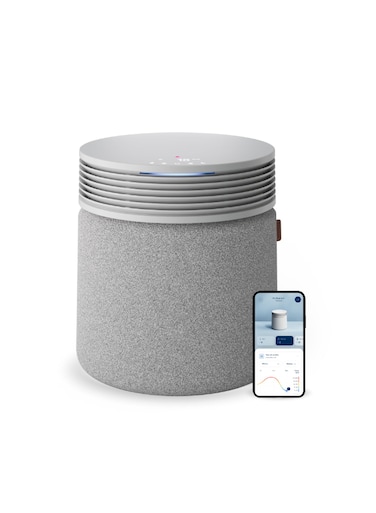 Blueair Signature Blue 4.0 Air Purifier for Extra Large Rooms, Cleans 3,412 sqft in 1 Hour, 7-Stage Filtration, 10x Odor Removal, HEPASilent for Virus, Pets, Dust, Smoke, Smart WiFi - Light Grey