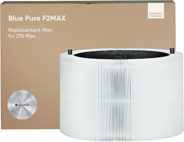 بلو اير فلتر بديل اصلي 211i ماكس من بلو بيور، ازرق بيور F2MAX، يناسب منقي الهواء بلو بيور 211i ماكس
