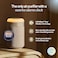 Blueair Mini Restful Air Purifier w/ Wake-Up Light, HEPASilent Tech, Smart Sleep Personalization, Sunrise Alarm, App Control &amp; USB-C Charging, for Small to Medium size Bedrooms (140&ndash;336 sqft), Beige