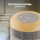 Blueair Mini Restful Air Purifier w/ Wake-Up Light, HEPASilent Tech, Smart Sleep Personalization, Sunrise Alarm, App Control &amp; USB-C Charging, for Small to Medium size Bedrooms (140&ndash;336 sqft), Beige