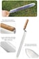 
Beehive Black Stainless Steel Serrated Uncapping Medium Knife, Beekeeping Equipment, Bee Hive Hand Tool Beekeeper Tool, Honey Comb Scraper Z-shape Knife (2)
