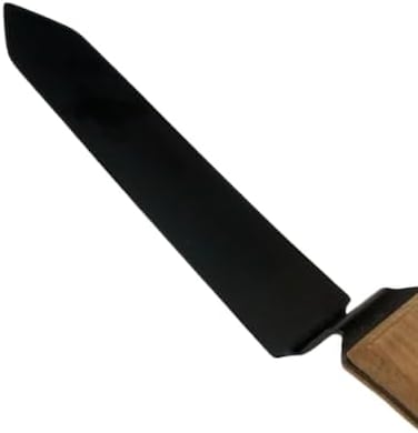 
Beehive Black Stainless Steel Serrated Uncapping Medium Knife, Beekeeping Equipment, Bee Hive Hand Tool Beekeeper Tool, Honey Comb Scraper Z-shape Knife (2)
