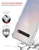 MUZZ for samsung Galaxy S10 5G Case Cover,Protective Shock Absorption Bumper soft Transparent Case For Galaxy S10 5G