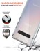 MUZZ for samsung Galaxy S10 5G Case Cover,Protective Shock Absorption Bumper soft Transparent Case For Galaxy S10 5G