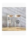 Box Zen Borosilicate 4-Piece Habibi Come To Dubai Mason Jar with Straw Set -