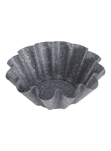 Flower Cake Pan Grey Marble 23cm