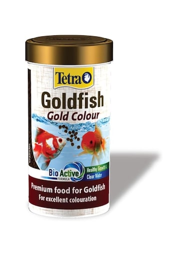Tetra Goldfish Gold Colour 250ml, multicolor