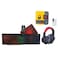 Tradeo 4 in 1 Gaming Combo Set Keyboard Mouse Headphones Mousepad RGB Backlit USB