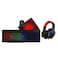 Tradeo 4 in 1 Gaming Combo Set Keyboard Mouse Headphones Mousepad RGB Backlit USB