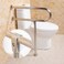 Non-Slip handrail 304 Stainless Steel handrail Disabled Toilet Toilet Barrier-Free Railing handrail guardrail Frame Shower aid handrail Hand Grips