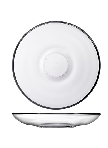 6-Piece Aida Tea Plate 11 cm Clear