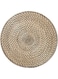Lattad Place Mat Seagrass Black