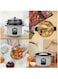 SPJ 1.8L Electric Rice Cooker &amp; Steamer 833W Automatic Cook &amp; Keep Warm Non-Stick Inner Pot One-Touch Cooking, White