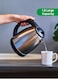 SPJ 1.8L Stainless Steel Electric Kettle 1500W &ndash; 304 Grade Fast Boil, LED Indicator, Auto Shut-Off, Cordless Design for Home &amp; Office