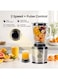 SPJ Blender &amp; Grinder 500W with 1.5L Glass Jar, 50g Dry Grinder, Stainless Steel 6-Blade System, 2 Speed + Pulse Control, Copper Motor for Smoothies, Juices &amp; Grinding
