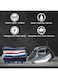 SPJ 2400W Powerful Steam Iron with Ceramic Soleplate, Vertical Steam, Self-Clean Function, Anti-Drip System, 280ml Water Tank, Overheat Protection, Fast Heating Clothes Iron, Grey