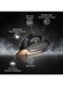 SPJ 3100W Steam Iron with Nano Soleplate, Powerful Steam, Vertical Steam, Auto Shut-Off, Self-Clean, Anti-Drip &amp; 350ml Water Tank, Black