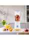 SPJ 300W Blender with 1L Jar, Stainless Steel 4-Blade System, One-Touch Operation, Anti-Slip Base, Smoothie &amp; Juice Maker, Compact Kitchen Blender, White