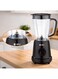 SPJ 500W Blender &amp; Grinder with 1.5L Plastic Jar &amp; Grinder Cup, Stainless Steel 4-Blade System, 2 Speed + Pulse Control, Anti-Slip Base, Multi-Purpose Kitchen Blender, Black