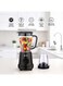 SPJ 500W Blender &amp; Grinder with 1.5L Plastic Jar &amp; Grinder Cup, Stainless Steel 4-Blade System, 2 Speed + Pulse Control, Anti-Slip Base, Multi-Purpose Kitchen Blender, Black