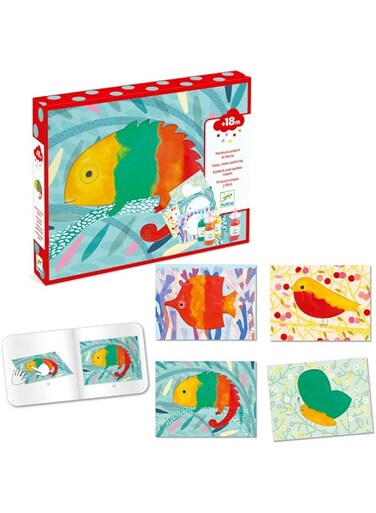 Djeco Squirt &amp; Spread Painting Set