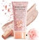 Azure Cosmetics Rose Gold Hydrating Peel Off Face Mask- Dermatologist Tested - Anti Aging, Toning &amp; Rejuvenating - Removes Blackheads, Dirt &amp; Oils - Real 24K Gold &amp; Rose Hip Oil - 5.07 Fl.Oz.