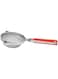RAJ JUICE STRAINER WITH RED GRIP HANDLE, 12 CM, SILVER, RBJS04, Tea Strainer , Juice Strainer , Lime Strainer