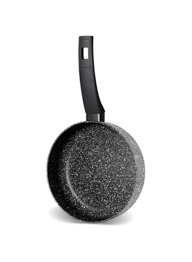 Rossetti Elementi Natura 20cm Granite Saut&eacute; Fry Pan Made in Italy No-Mess No-Fuss Carefree Cookware Dishwasher Safe PFOA &amp; Lead Free