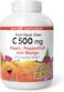 Natural Factors Vitamin C 500 mg Chewable Wafer, Peach Passionfruit Mango, 90 Chewable Wafer