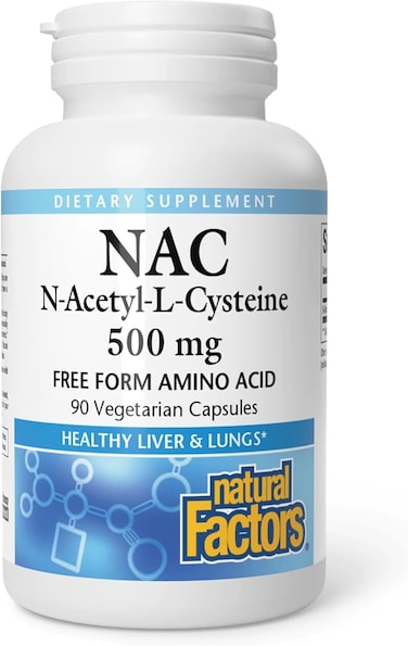 NF N-ACETYLE L-CYSTEINE 500MG 90VEG CAPS