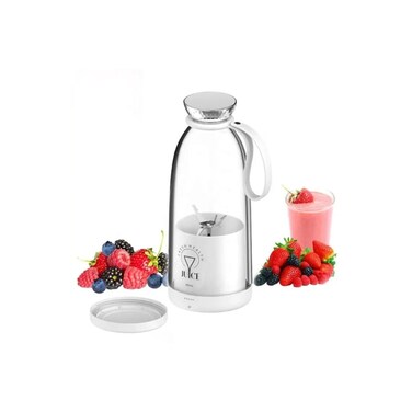 Portable Smoothie Blender 500ml, 6 Blades, 2400mAh USB Rechargeable Personal Shakes &amp; Juice Maker