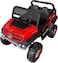Lovely Baby Powered Riding Jeep for Kids LB 858DX, Electric Ride-on Vehicle,Power Truck, Light, Music, Best Gift for Children 2-6 Yrs - Red