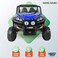 Lovely Baby Kids Powered Riding Car/Jeep LB 2588DX Kids Electric Jeep chageable Jeep with Remote Control, LED Lights, and Music - Red