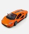 1:24 Scale Luxury Sports Car with Opening Scissor Doors, Pull-Back Action-Orange