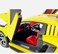 1:24 Scale Luxury Sports Car with Opening Scissor Doors, Pull-Back Action-Gold